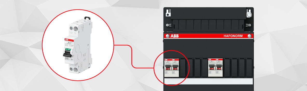 ABB Hafonorm groepenkast met aardlekautomaat — groep uitbreiden