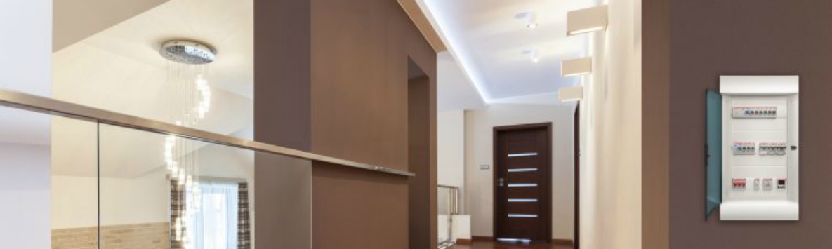 Moderne ABB groepenkast in woning — meterkast vervangen